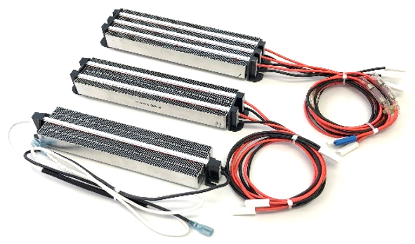 防水型PTC温風ヒータユニット